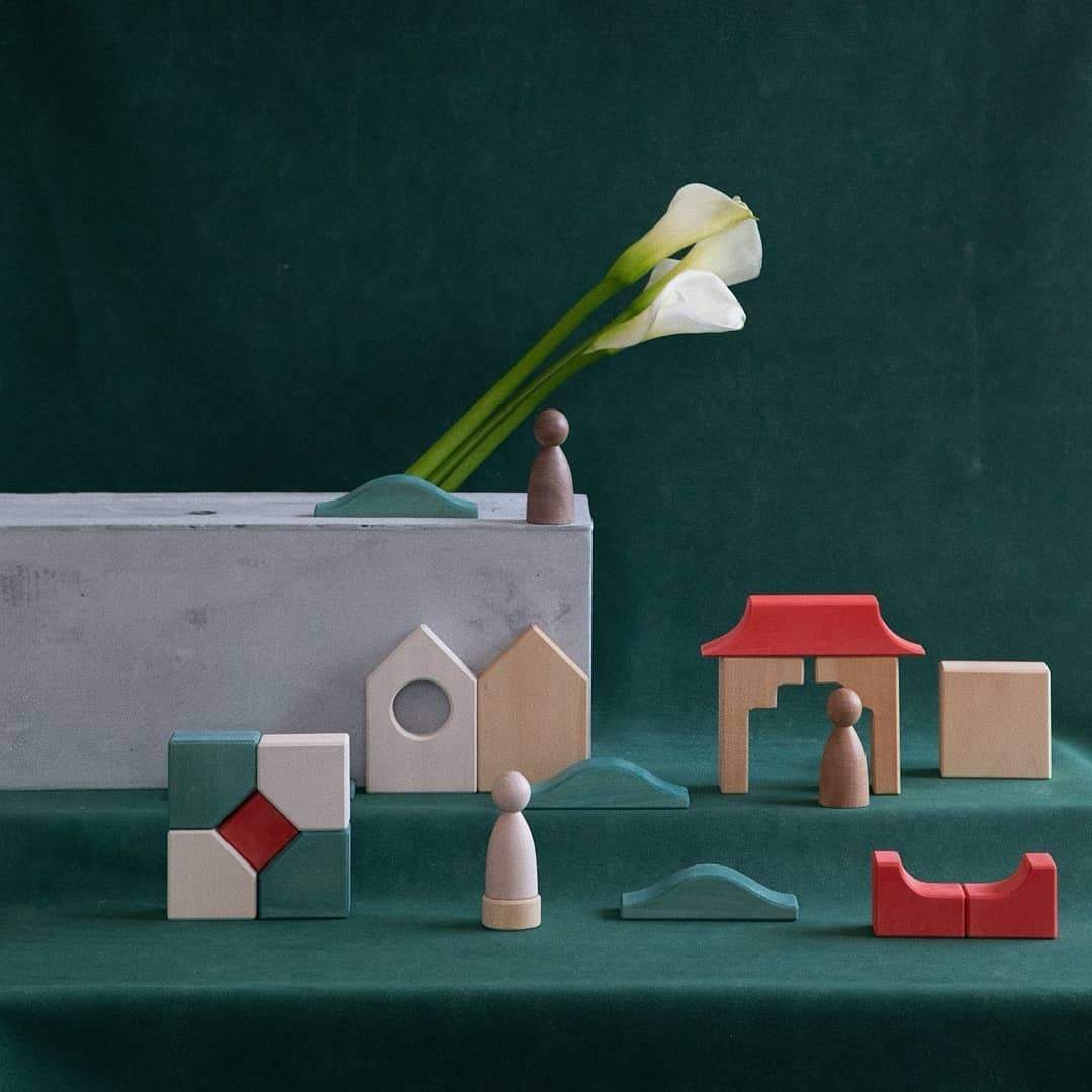 Museum Block Set by Avdar - Wood Wood Toys Canada's Favourite Montessori Toy Store