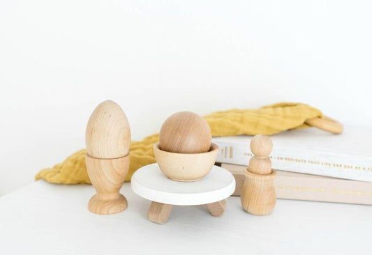Natural Montessori Baby Toy Set by Legacy Learning Academy - Wood Wood Toys Canada's Favourite Montessori Toy Store