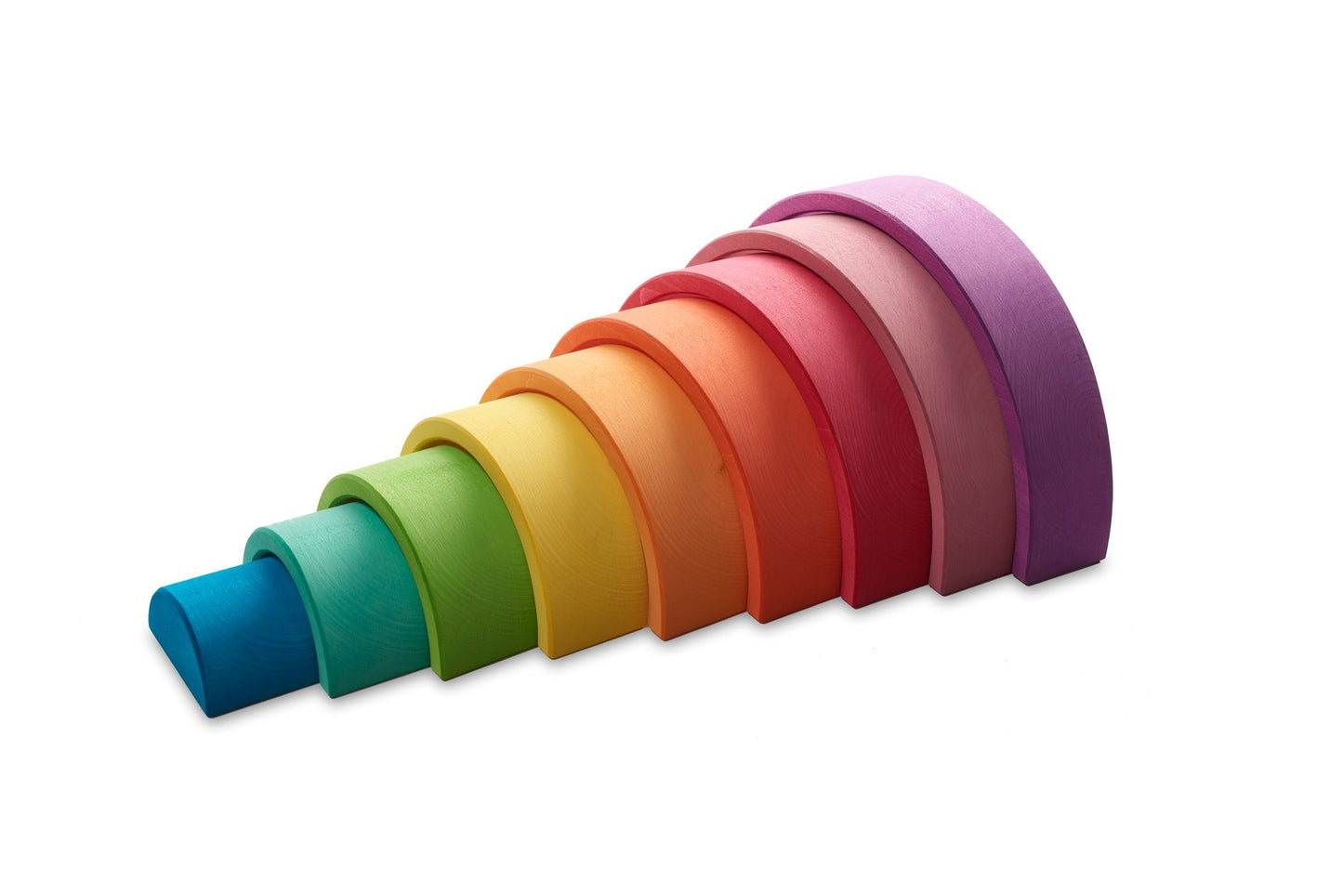 Ocamora 9 Piece Nesting Arch - Wood Wood Toys Canada's Favourite Montessori Toy Store