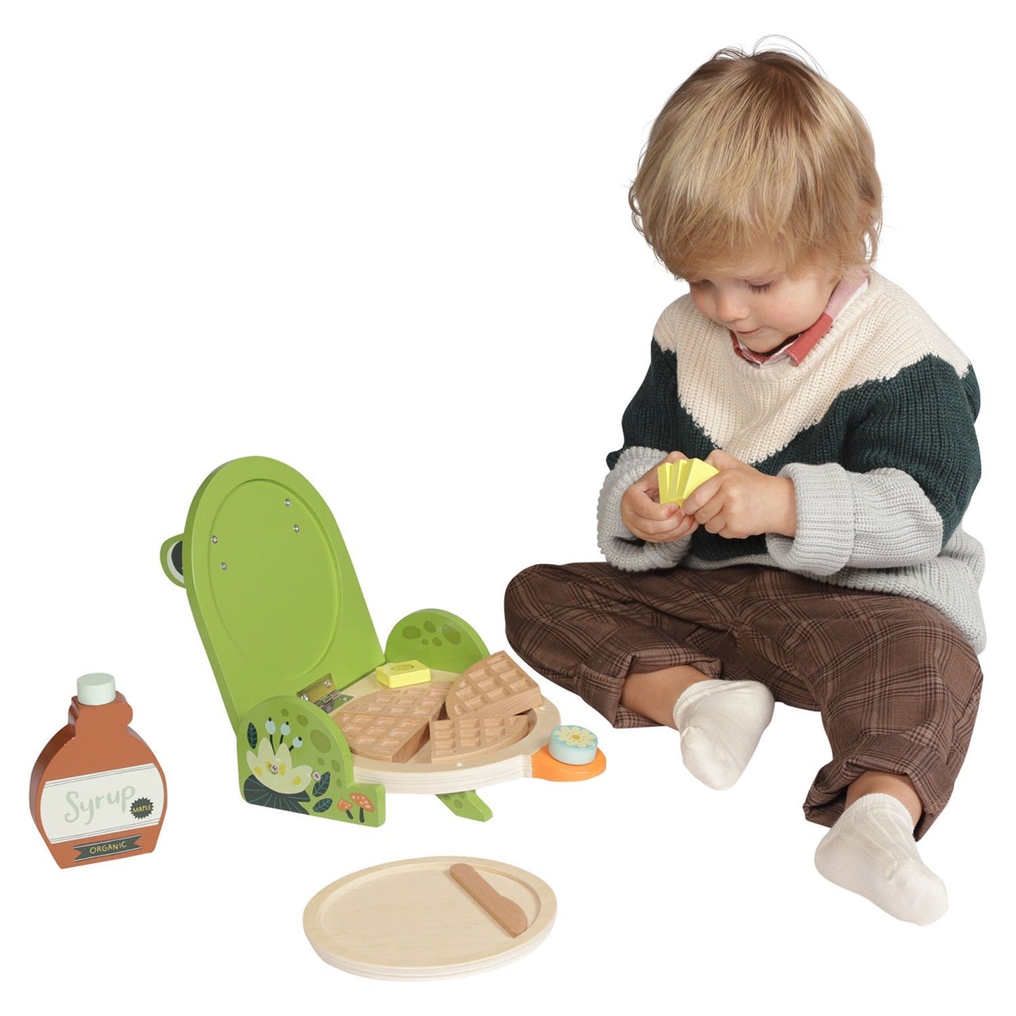 Ribbit Waffle Maker by Manhattan Toy - Wood Wood Toys Canada's Favourite Montessori Toy Store
