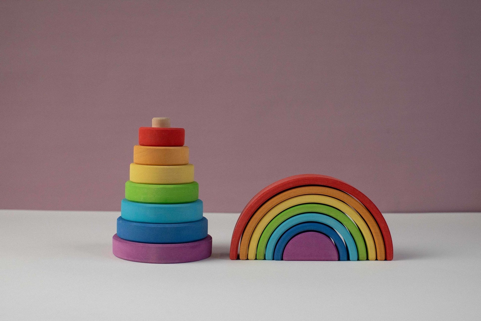 Stacking Tower by Avdar - Wood Wood Toys Canada's Favourite Montessori Toy Store