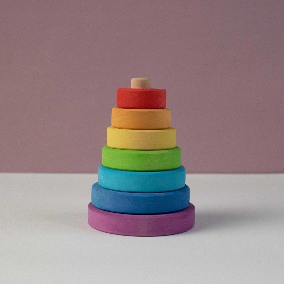Stacking Tower by Avdar - Wood Wood Toys Canada's Favourite Montessori Toy Store
