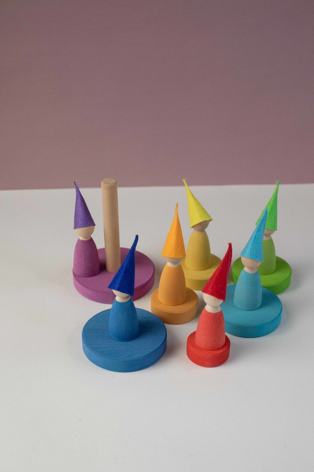 Stacking Tower by Avdar - Wood Wood Toys Canada's Favourite Montessori Toy Store