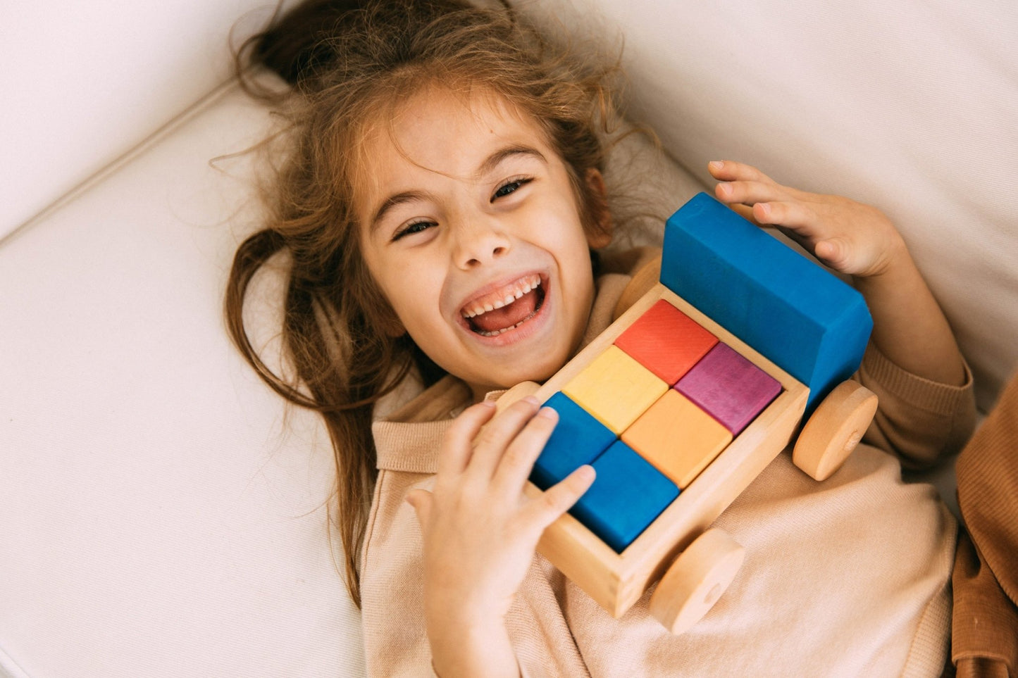 The Wooden Truck by Avdar - Wood Wood Toys Canada's Favourite Montessori Toy Store