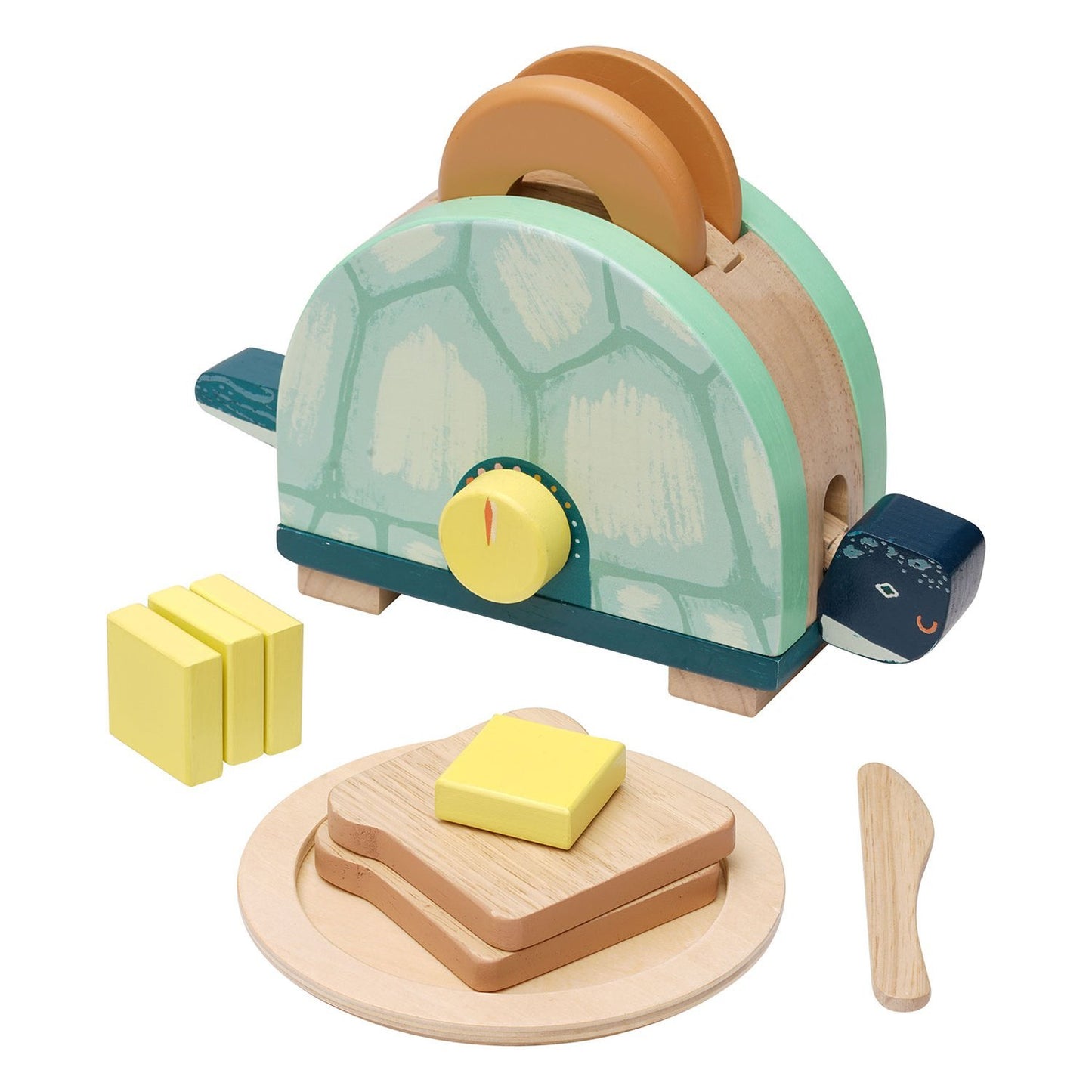 Toasty Turtle Toaster by Manhattan Toys - Wood Wood Toys Canada's Favourite Montessori Toy Store