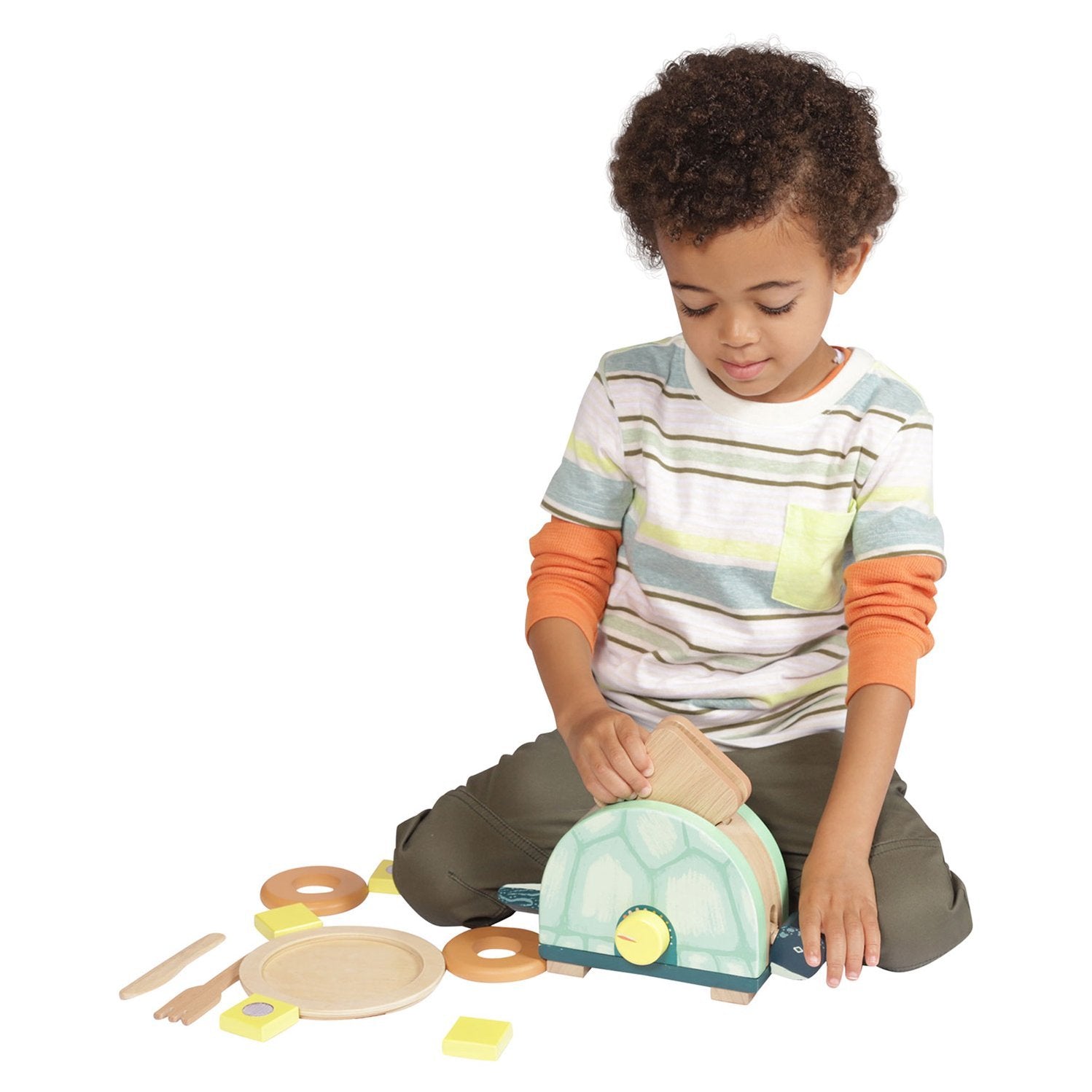 Toasty Turtle Toaster by Manhattan Toys - Wood Wood Toys Canada's Favourite Montessori Toy Store