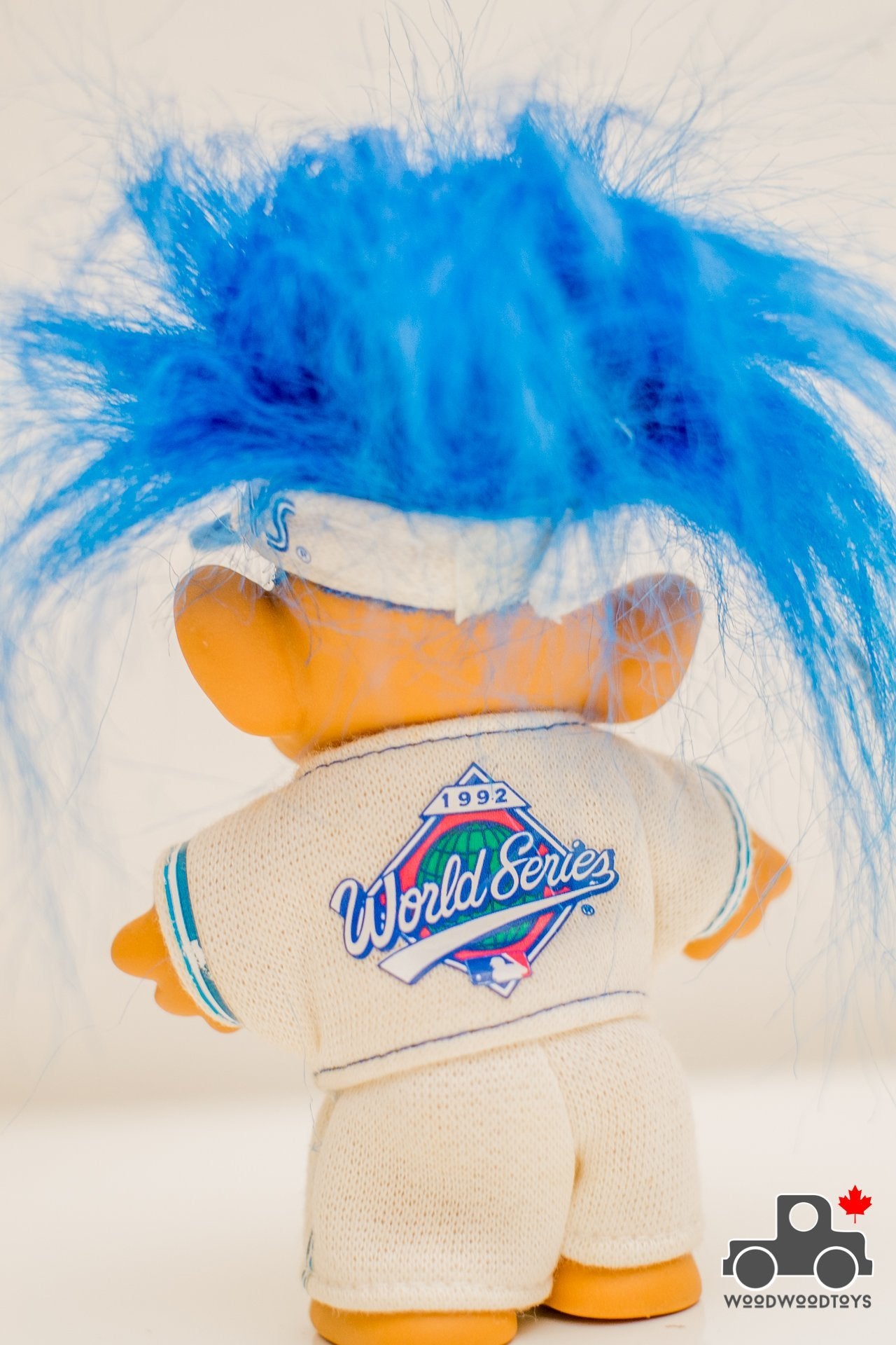 Vintage 1992 Toronto Blue Jays World Series Troll Dolls (set of 2) - Wood Wood Toys Canada's Favourite Montessori Toy Store