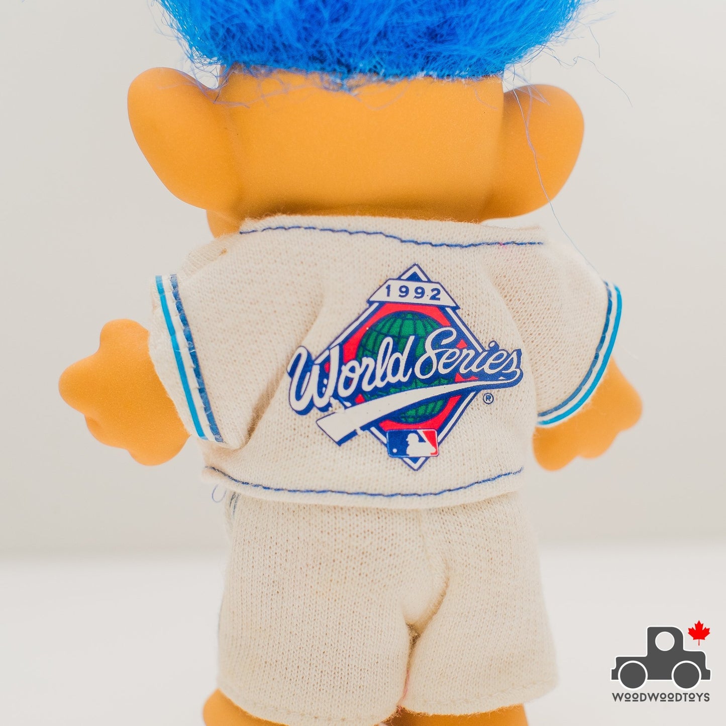 Vintage 1992 Toronto Blue Jays World Series Troll Dolls - Wood Wood Toys Canada's Favourite Montessori Toy Store