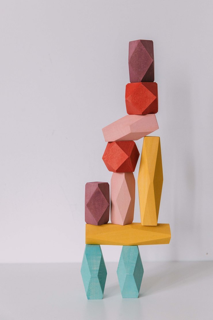 Wood Wood Exclusive Balance Blocks by Avdar - Wood Wood Toys Canada's Favourite Montessori Toy Store