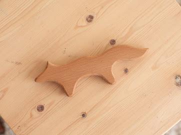 Wooden Fox Teether by Avdar - Wood Wood Toys Canada's Favourite Montessori Toy Store