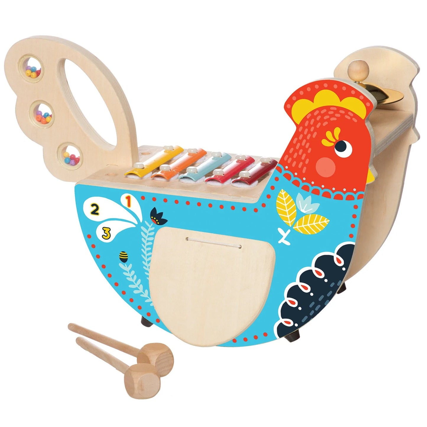 Poulet musical à bascule par Manhattan Toy