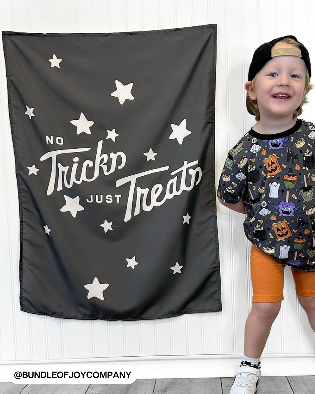 No Tricks Just Treats Banner