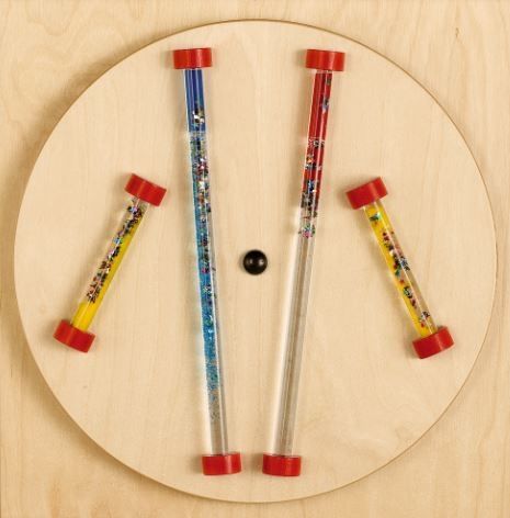 HABA Pro Glitter Rods Sensory Wall Activity Panel, 1120371001