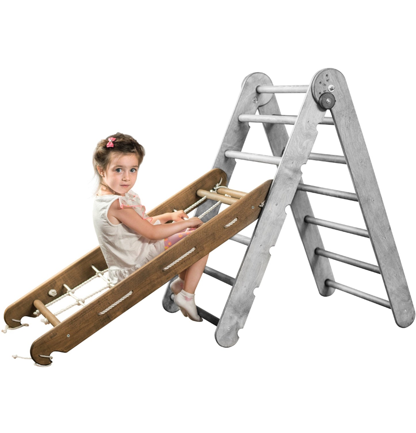 Climbing Net for Triangle Ladder - Beige