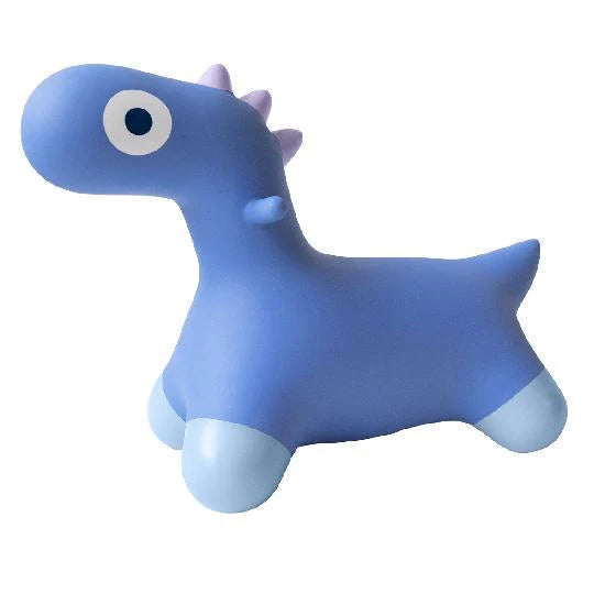(DAMAGED BOX) Hoppi Bouncing Dinosaur Blue- Quut