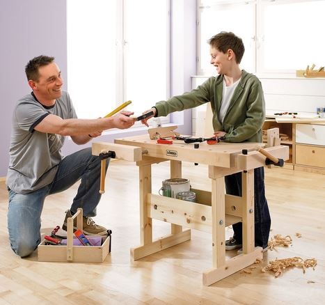 HABA Pro Workbench with Two Work Heights, 1190893