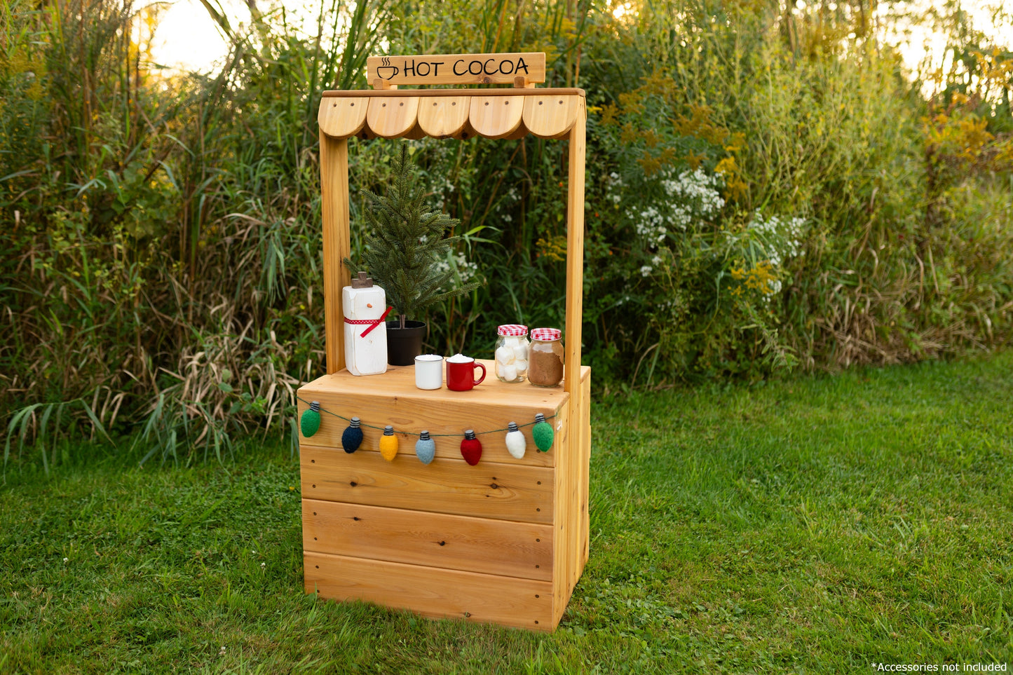 Cedar Market Stand / Puppet Theatre / Play Shop