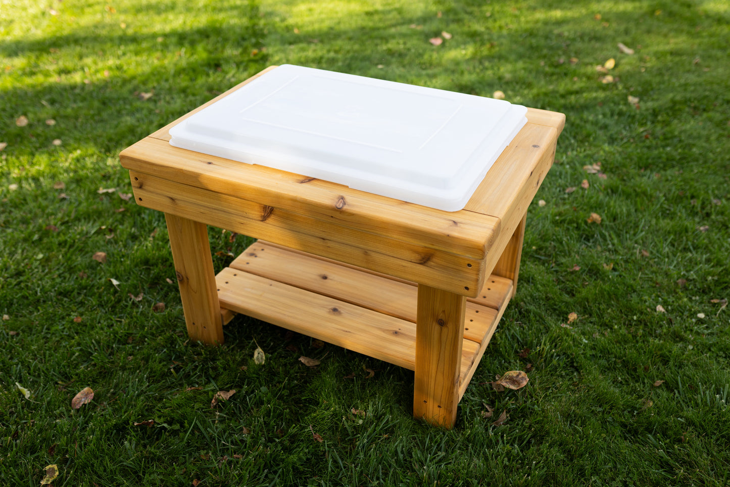 Large Bin Outdoor Sensory Table