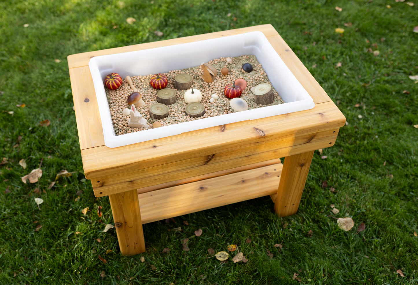 Large Bin Outdoor Sensory Table