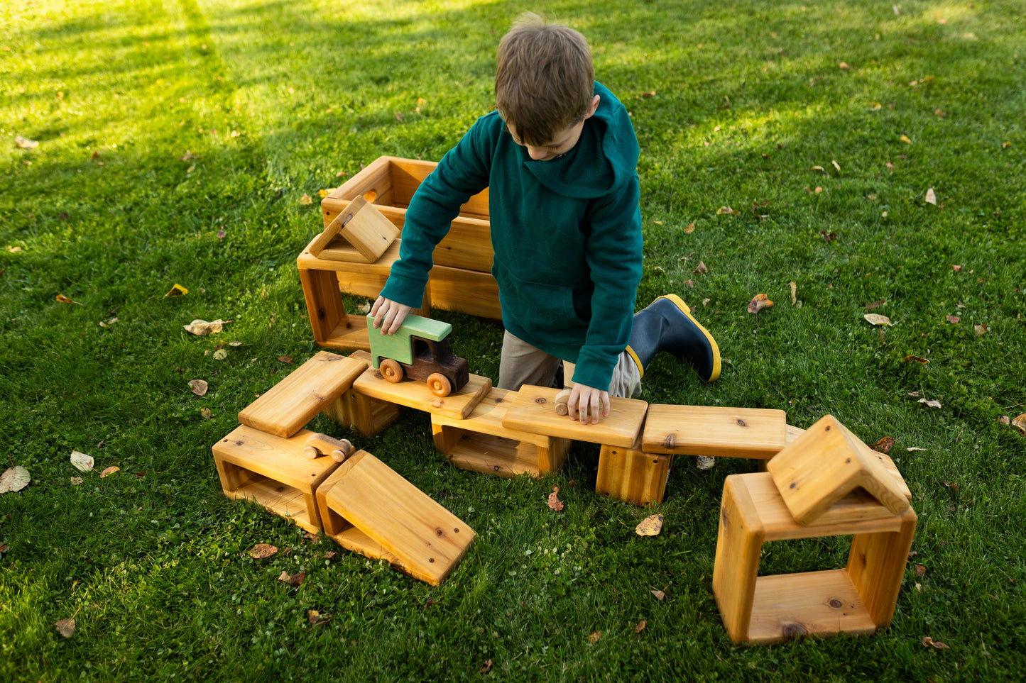 Outdoor Hollow Block Set