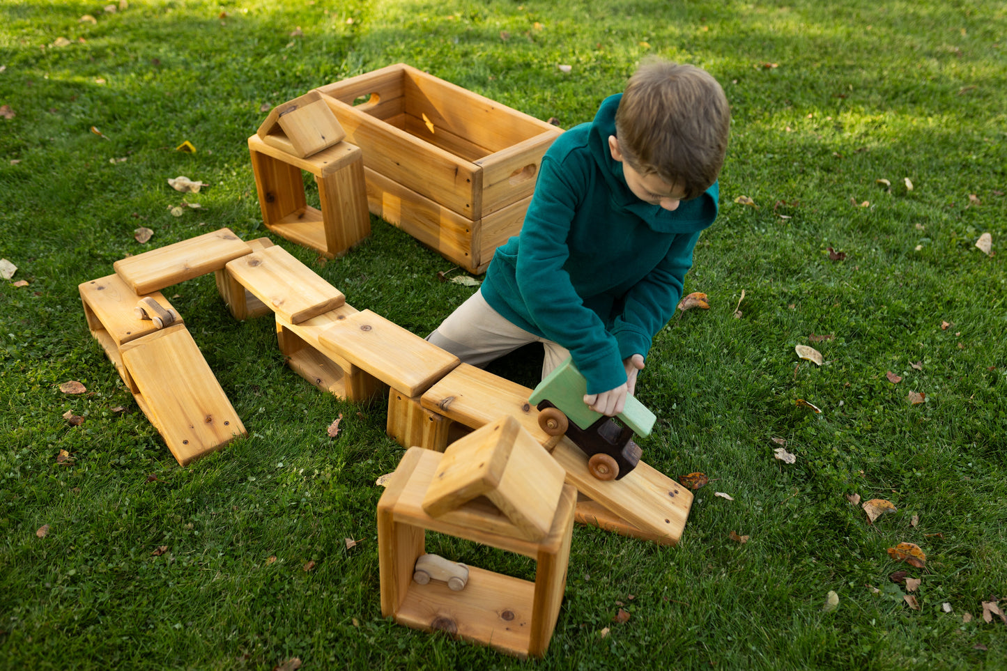 Outdoor Hollow Block Set