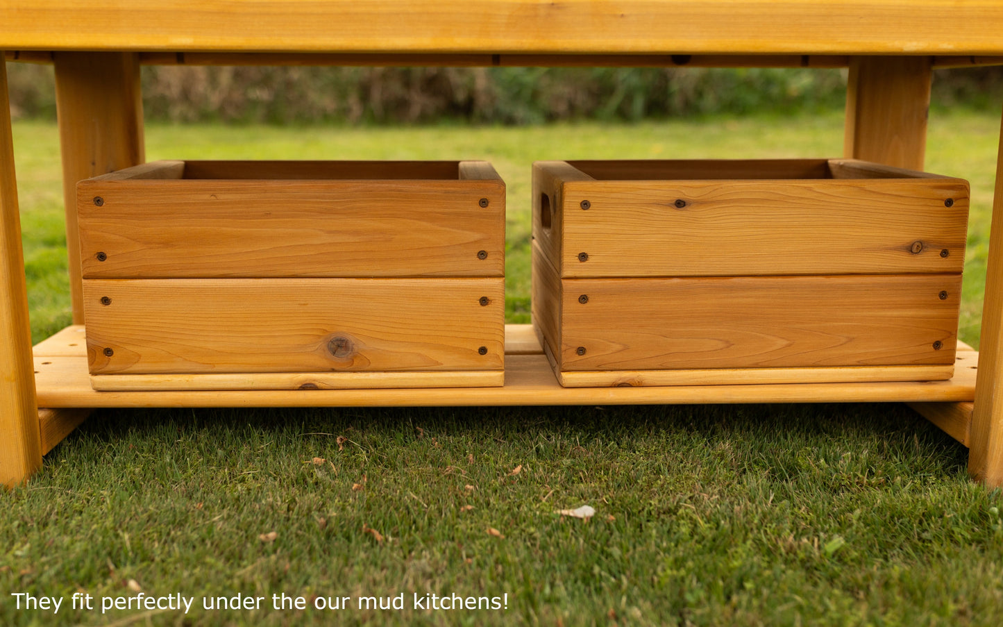 Cedar Crates Set of 2