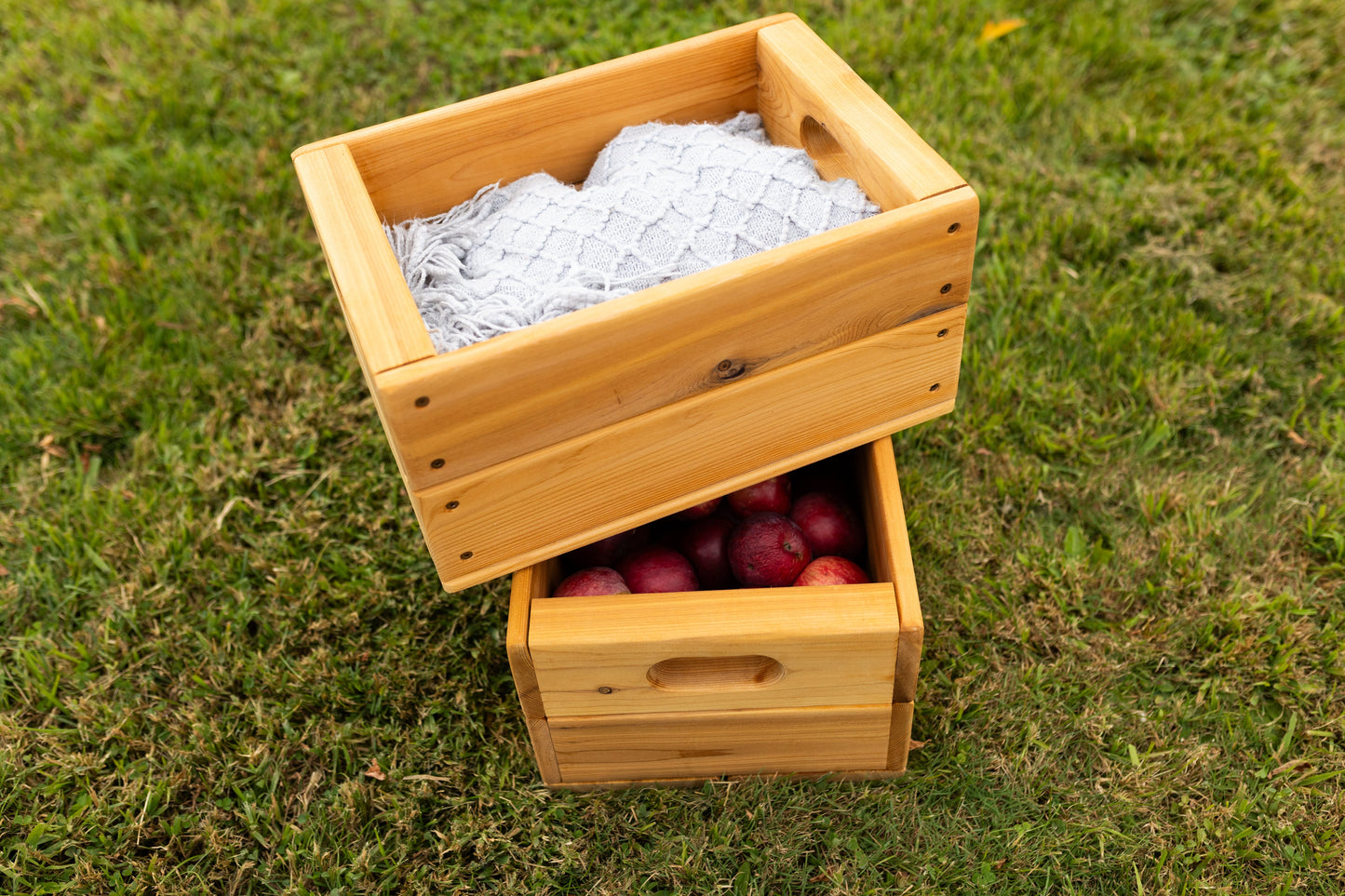 Cedar Crates Set of 2