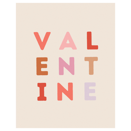 Valentine Letter Banner