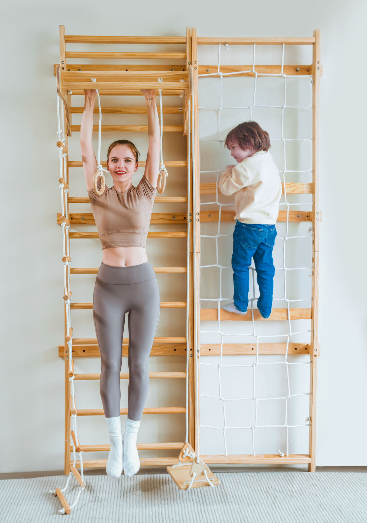 Neem Swedish Wall Ladder and Climber by Avenlur