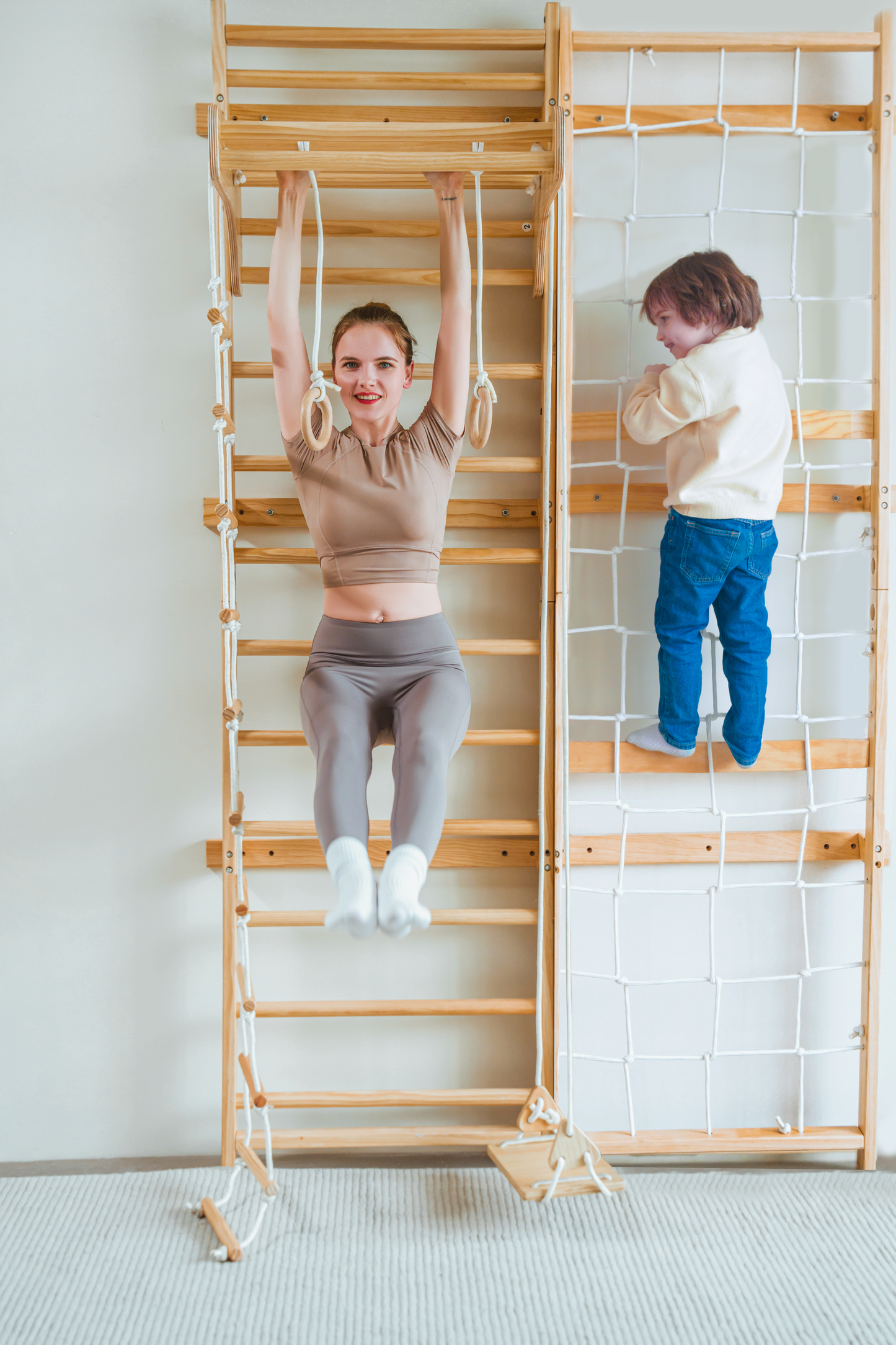 Neem Swedish Wall Ladder and Climber by Avenlur