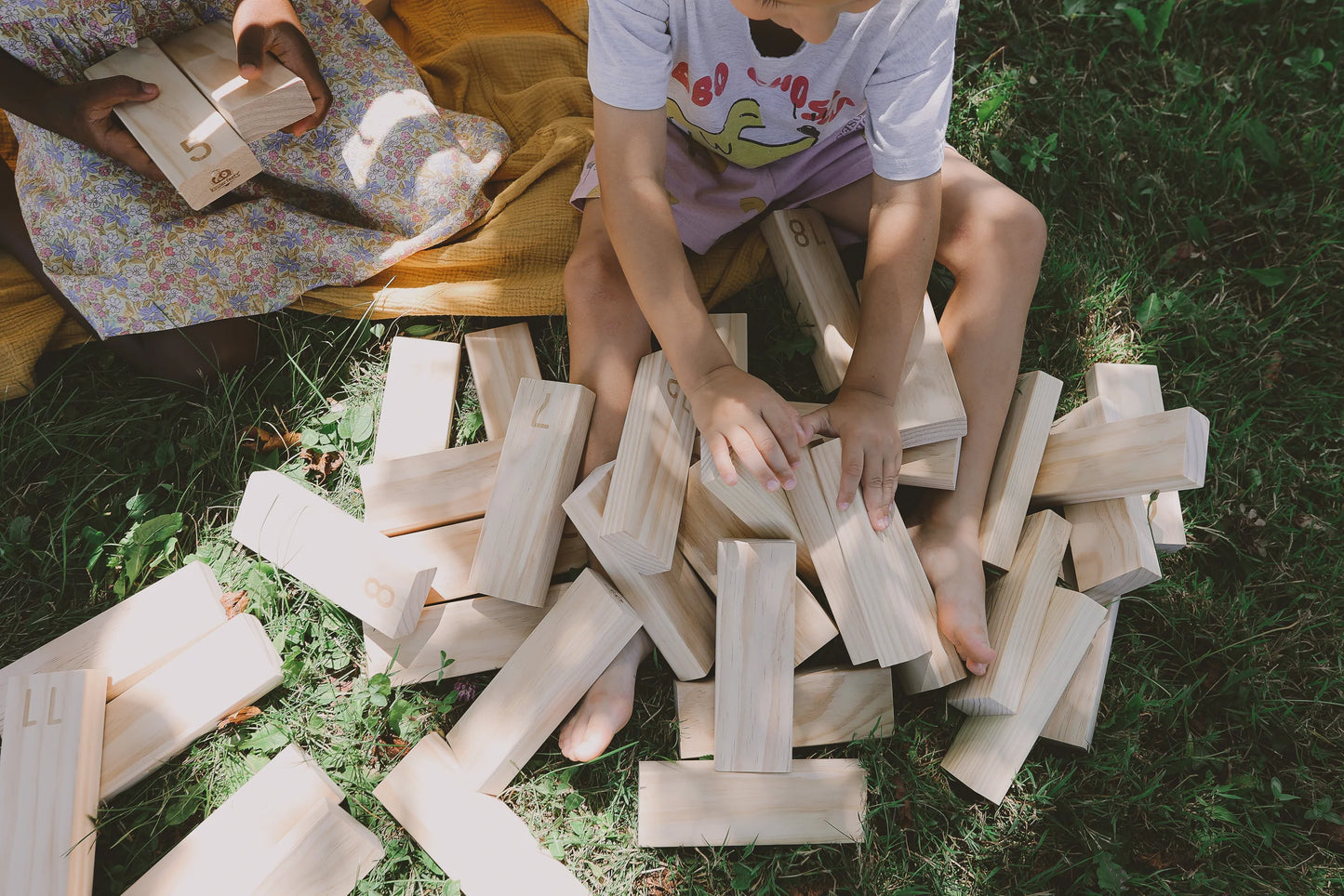 Jeu d'empilage géant Kinderfeets