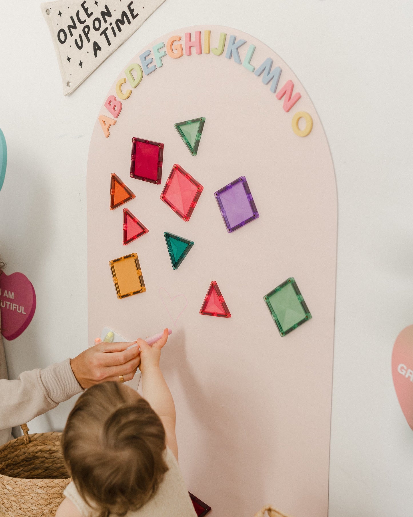 Magic Playwall - Arch Magnetic Wall Decal for Kids