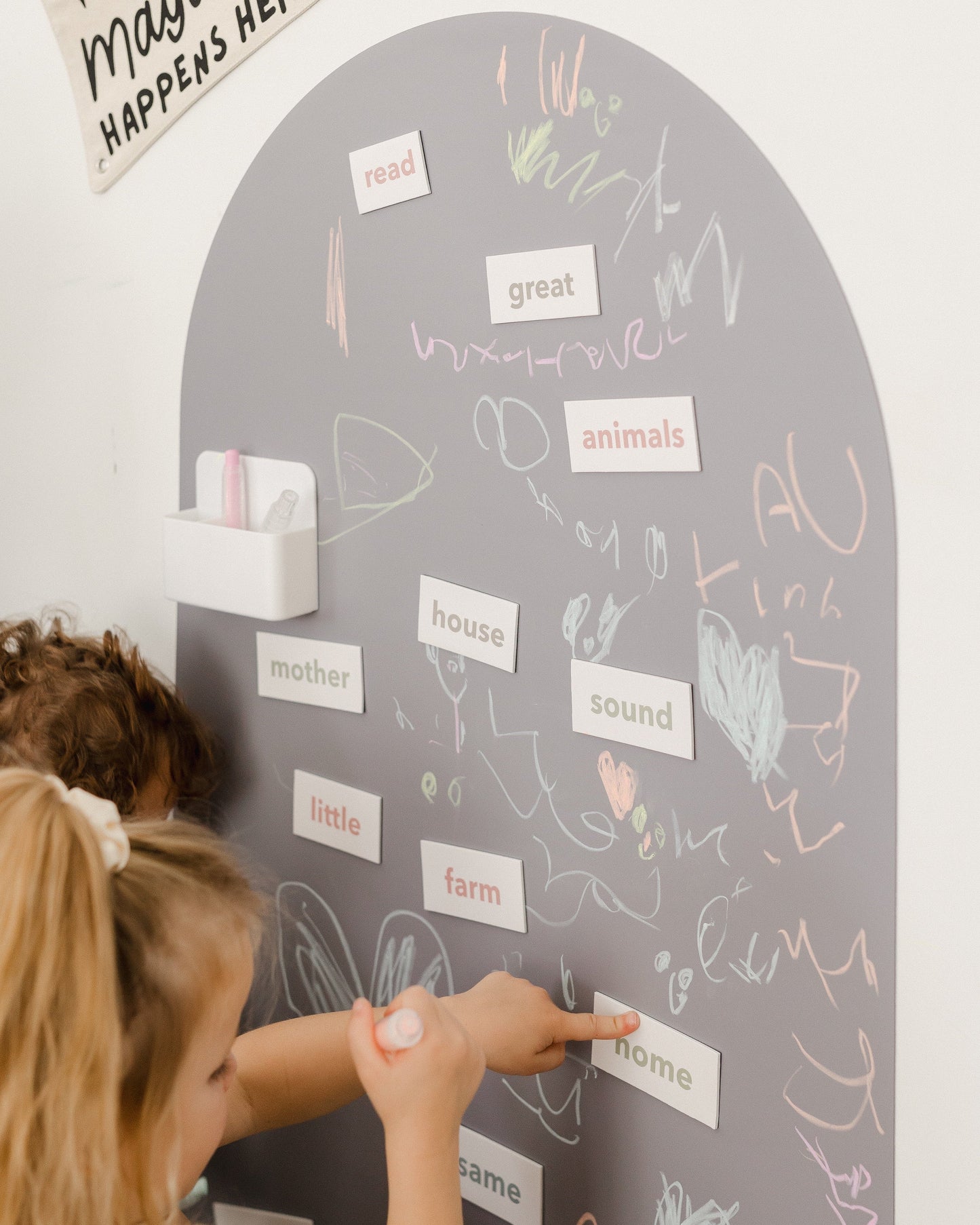 Magic Playwall - Arch Magnetic Wall Decal for Kids