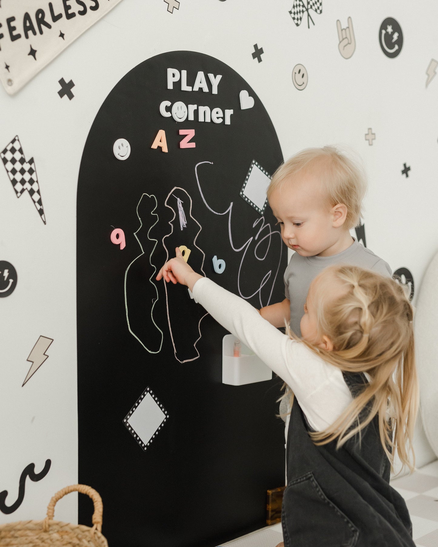 Magic Playwall - Arch Magnetic Wall Decal for Kids