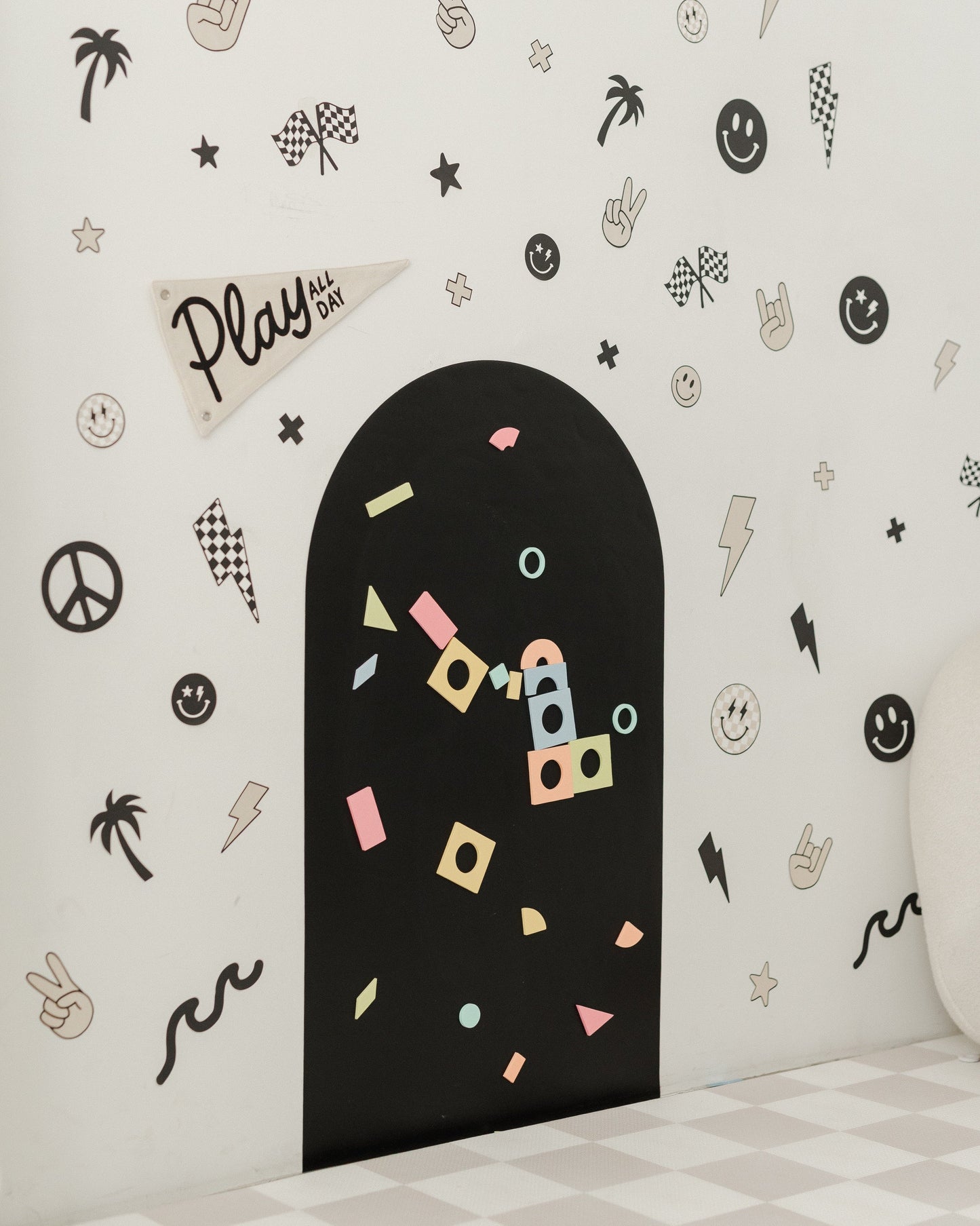 Magic Playwall - Arch Magnetic Wall Decal for Kids