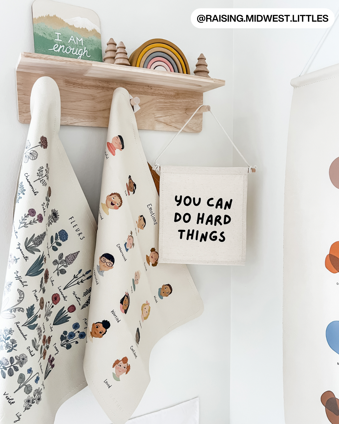 You Can Do Hard Things Canvas Hang Sign