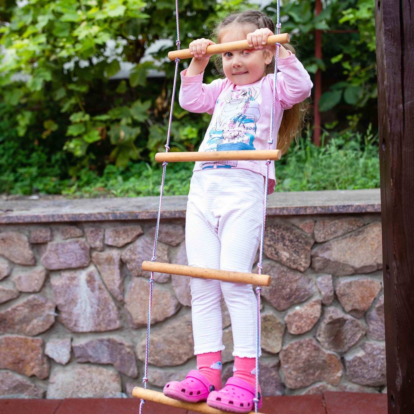 Climbing rope ladder for kids 3-9 y.o.