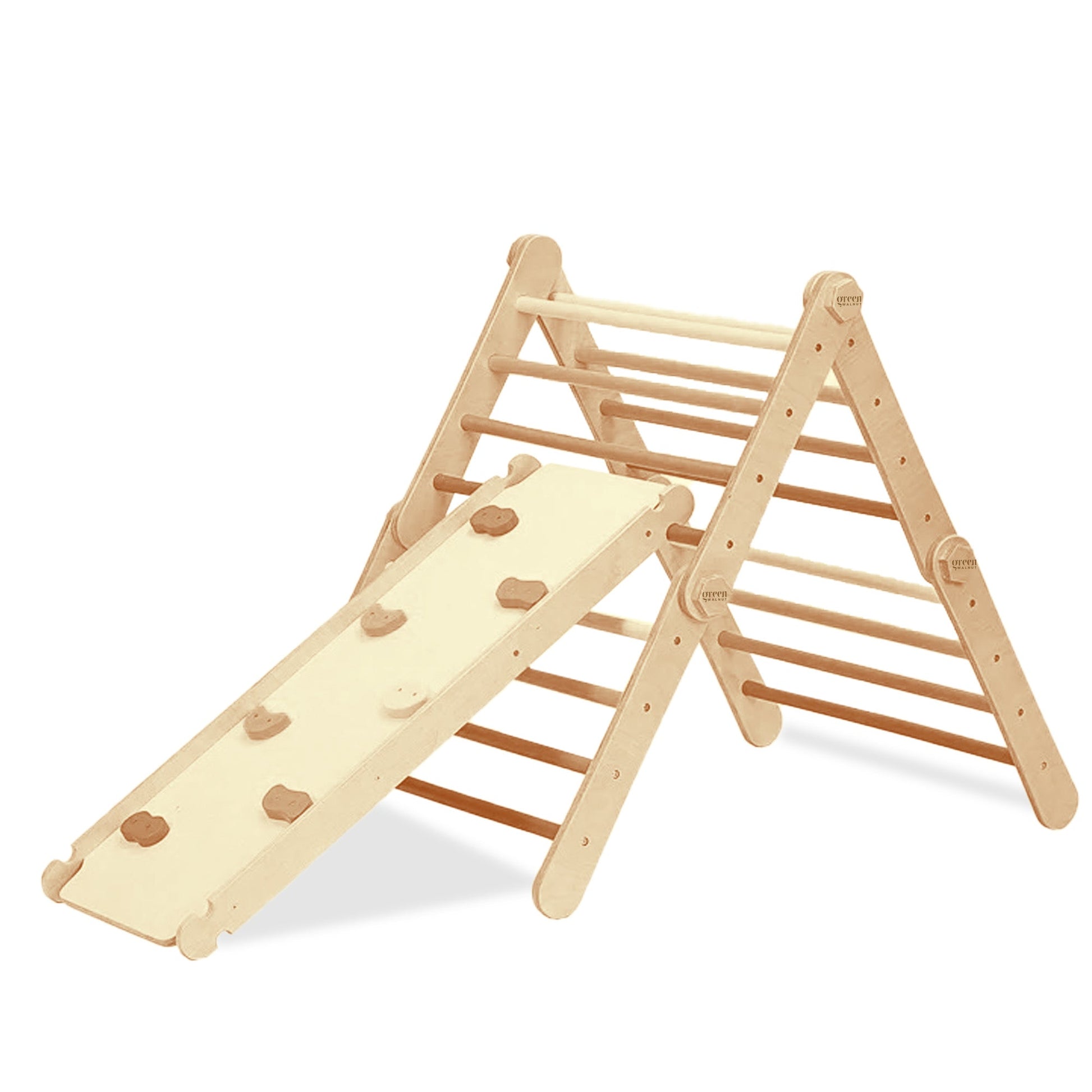 Pikler Triangle Gross Motor Skills Development + Ladder/slide