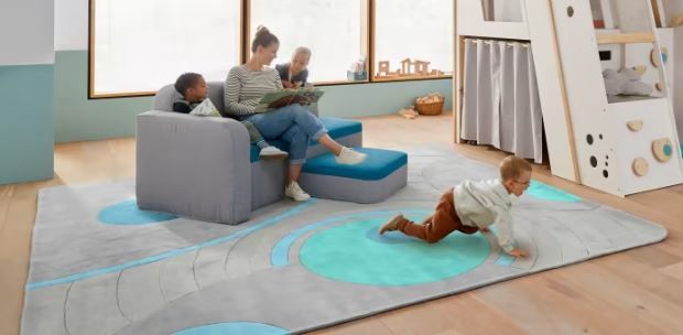 Tapis à motifs circulaires HABA Pro Breeze.upp