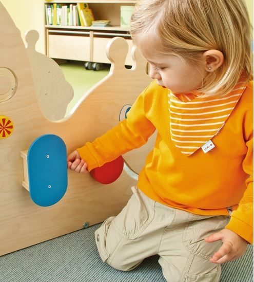 HABA Pro Toddler Sensory Activity Discovery Snail, 1457195001