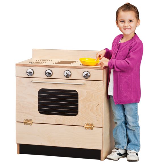 Baltic Birch Play Stove - Made in Canada