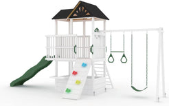 Craftsman - Modern Backyard Outdoor Swing Set by Avenlur – Wood Wood Toys