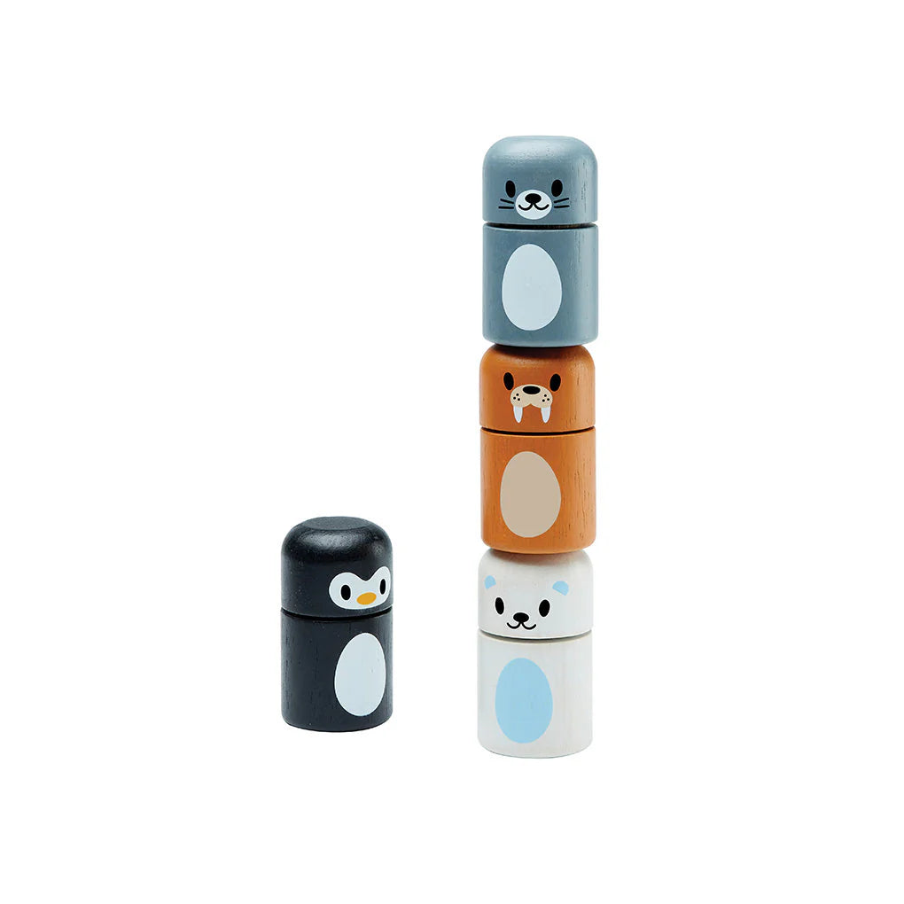 (OPEN BOX) Arctic Animals Matching Set by PlanToys