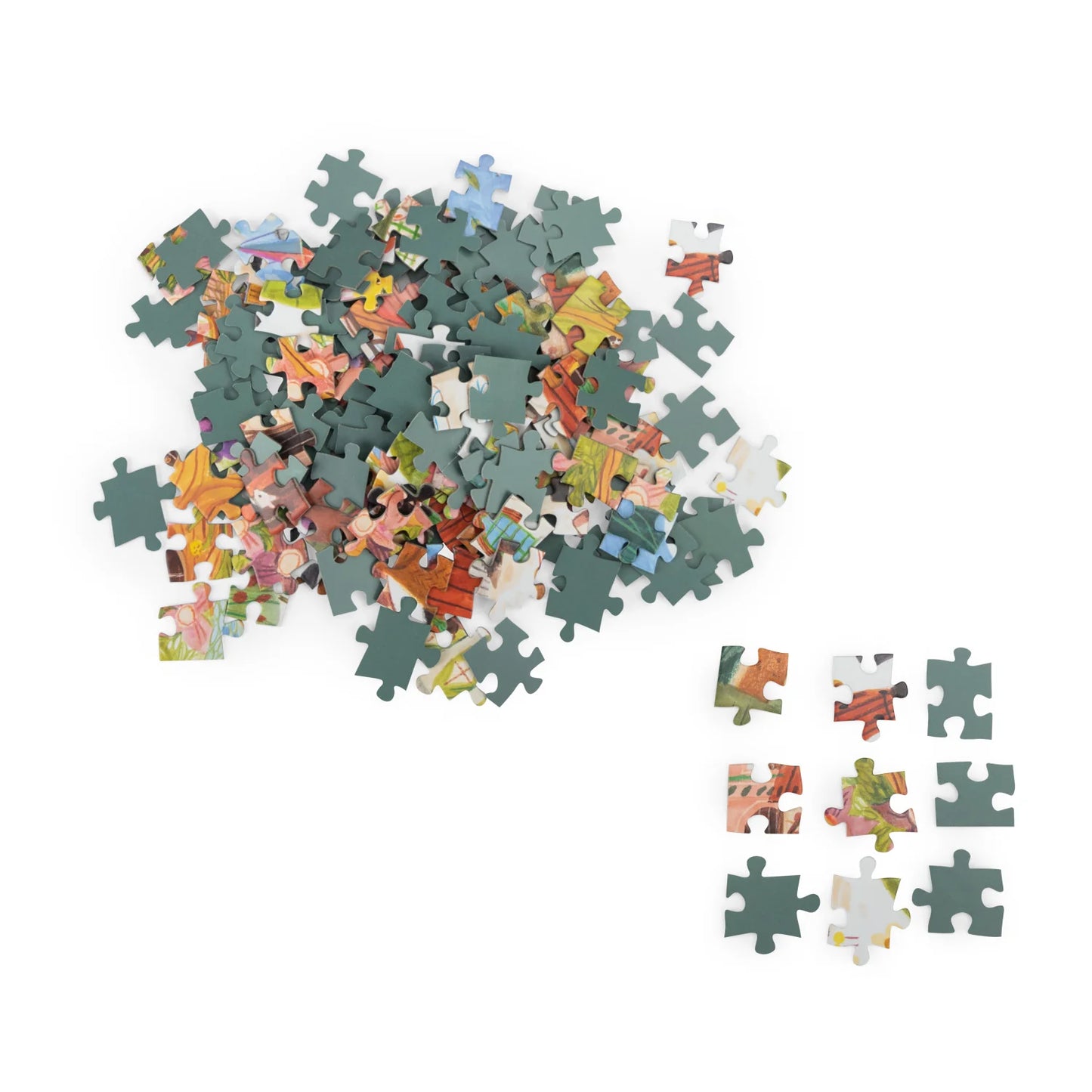 (DAMAGED BOX) Les Minouchkas - The Spring Festival Puzzle 500 pcs by Moulin Roty