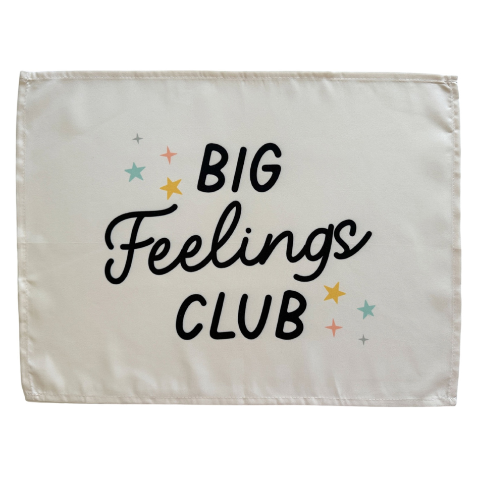 Big Feelings Club Banner (Light)