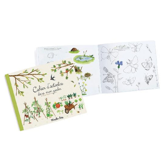 (DAMAGED) Le Jardinier - Activity Booklet by Moulin Roty