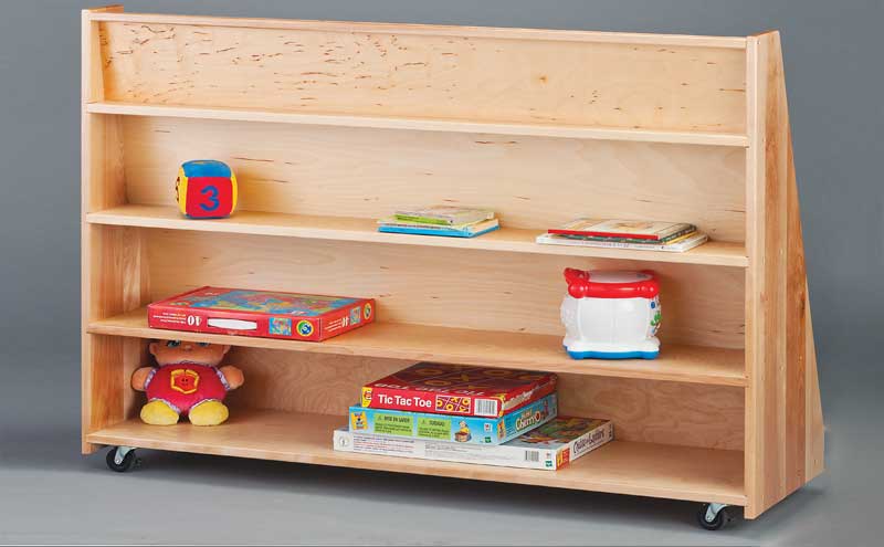 Large Library Bookcase Shelf - Made in Canada