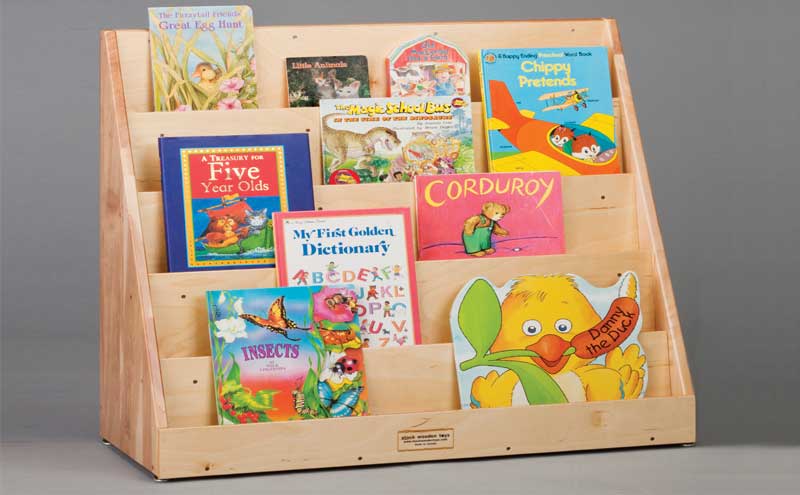 Toddler Small Library Bookcase Shelf - Made in Canada