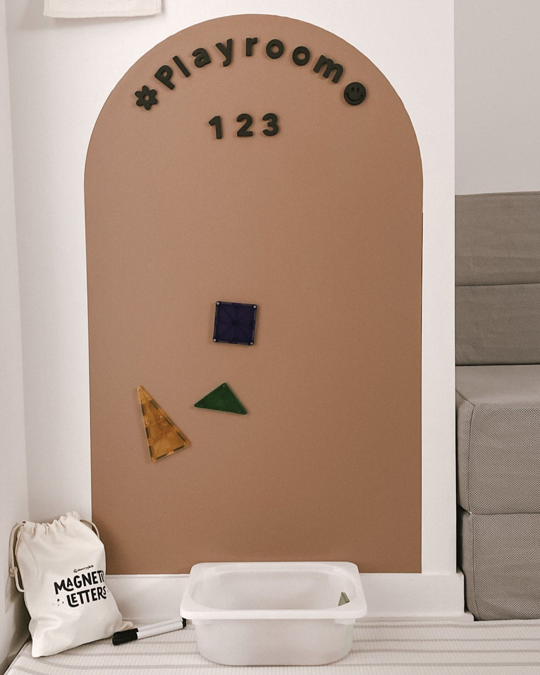 Magic Playwall - Arch Magnetic Wall Decal for Kids