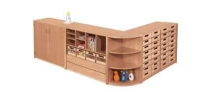 HABA Pro Forminant Wood Stackable Material Box 1509375